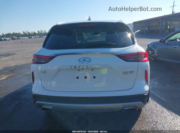 3PCAJ5BA1MF124144 2021 INFINITI QX50 White 