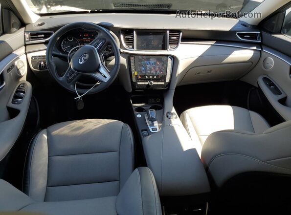 3PCAJ5BA1RF115290 2024 INFINITI QX50 Gray Widok deski rozdzielczej