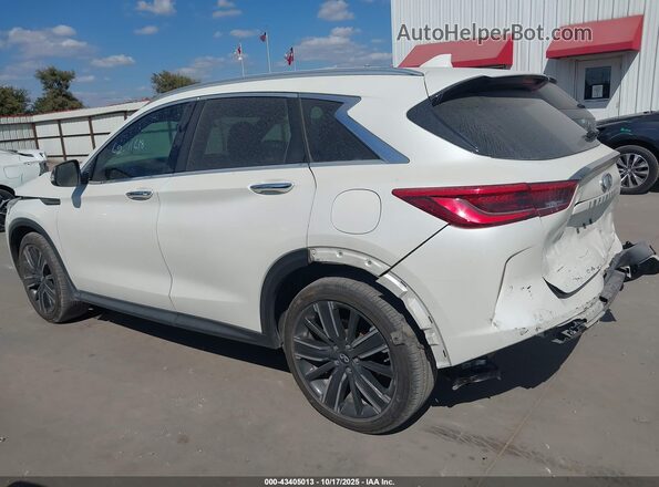 3PCAJ5BA2MF112021 2021 INFINITI QX50 White Панорамний вид салону 360°