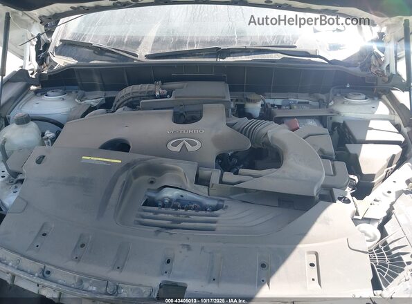 3PCAJ5BA2MF112021 2021 INFINITI QX50 White Вид ззаду