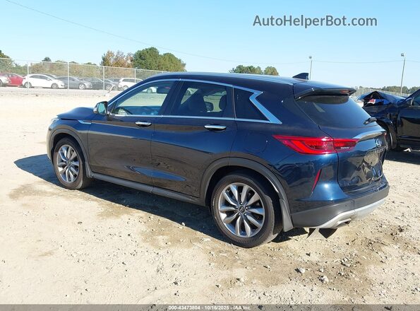 3PCAJ5BA3MF114974 2021 INFINITI QX50 Dark Blue Rear left
