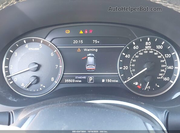 3PCAJ5BA3MF114974 2021 INFINITI QX50 Dark Blue Rear seats view