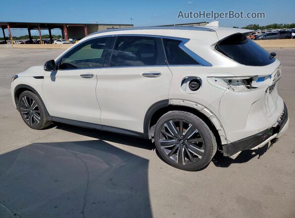 3PCAJ5BA3MF120354 2021 INFINITI QX50 White Trasero izquierdo