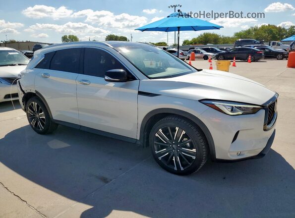 3PCAJ5BA3MF120354 2021 INFINITI QX50 White Delantero derecho