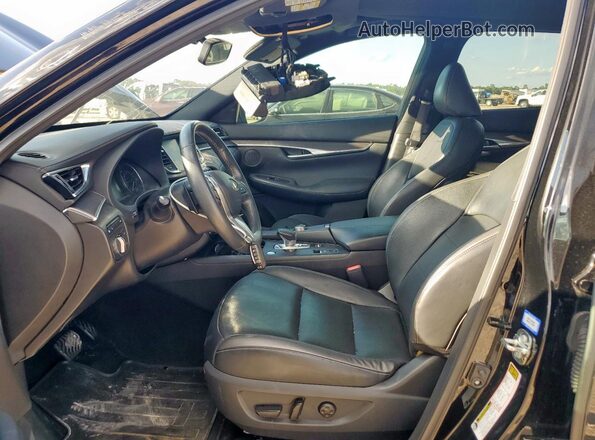 3PCAJ5BA3NF114135 2022 INFINITI QX50 Black Вид салону спереду