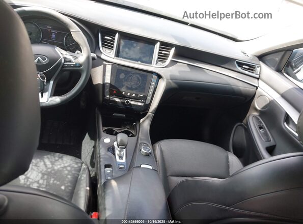 3PCAJ5BA5NF105775 2022 INFINITI QX50 Blue Вид салону спереду