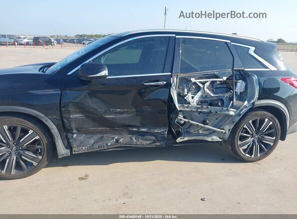 3PCAJ5BA7MF105503 2021 INFINITI QX50 Black წინა ხედი