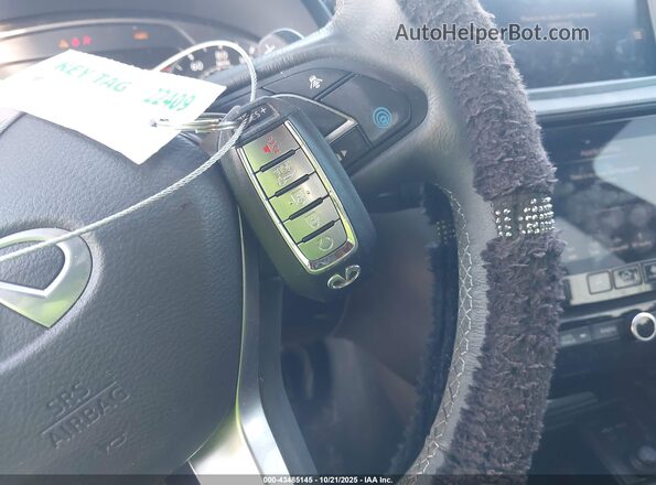 3PCAJ5BA7MF105503 2021 INFINITI QX50 Black წინა პანელის ხედი