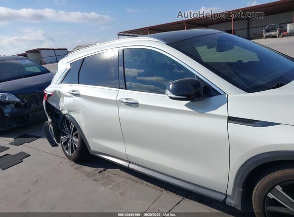 3PCAJ5BA7MF116548 2021 INFINITI QX50 White Rear interior view