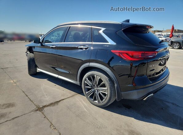 3PCAJ5BA9MF114509 2021 INFINITI QX50 Черный Задняя левая четверть