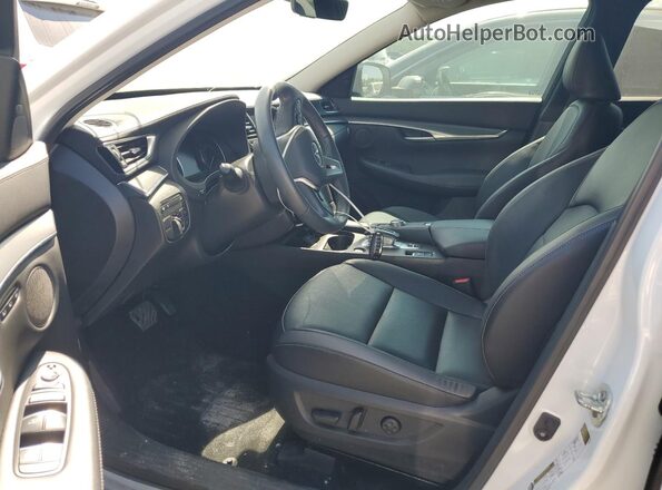 3PCAJ5BA9RF104487 2024 INFINITI QX50 White წინა სალონის ხედი