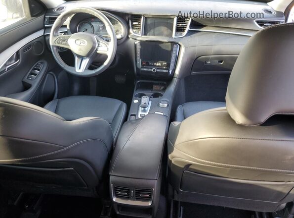 3PCAJ5BA9RF104487 2024 INFINITI QX50 White წინა პანელის ხედი
