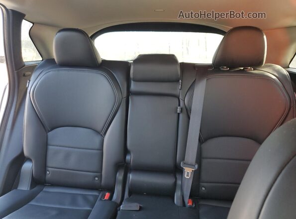 3PCAJ5BA9RF104487 2024 INFINITI QX50 White უკანა სავარძლების ხედი