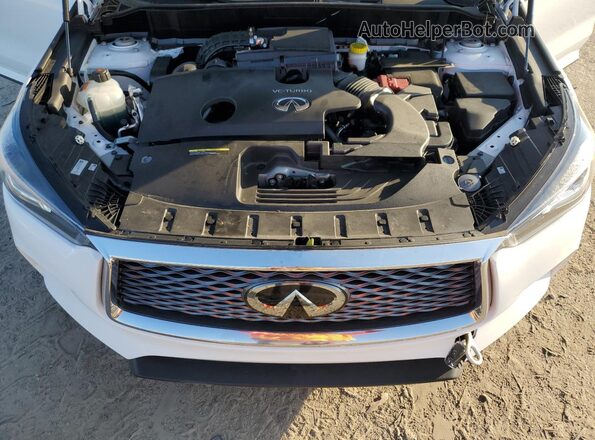 3PCAJ5BA9RF104487 2024 INFINITI QX50 White ძრავის განყოფილების ხედი