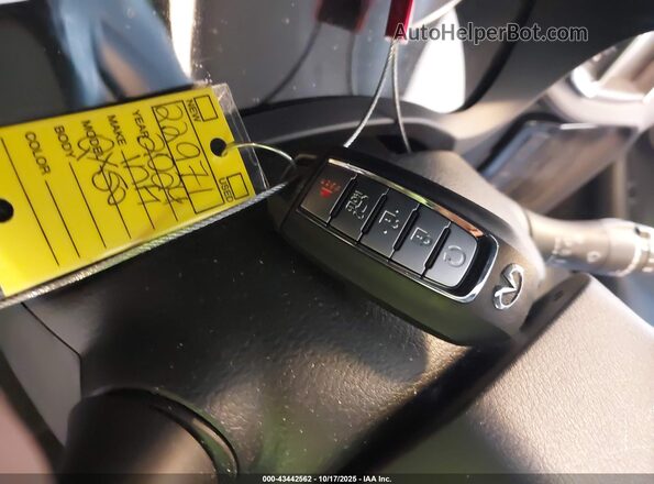 3PCAJ5BB0RF102927 2024 INFINITI QX50 Blue Dashboard view