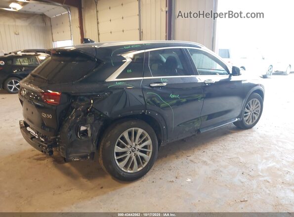 3PCAJ5BB0RF102927 2024 INFINITI QX50 Blue Rear right