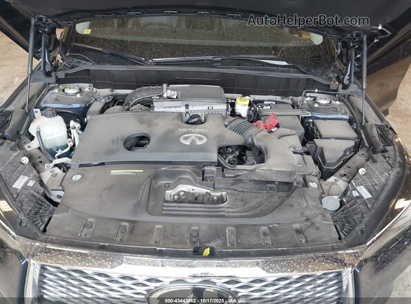 3PCAJ5BB0RF102927 2024 INFINITI QX50 Blue Rear view