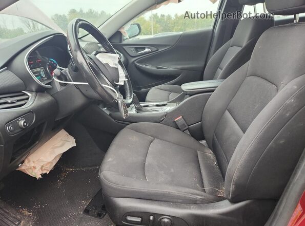 3PCAJ5BB3MF113557 2021 INFINITI QX50 Красный Вид салона спереди