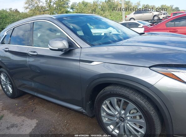 3PCAJ5BB3SF105715 2025 INFINITI QX50 Gray Widok wnętrza z tyłu