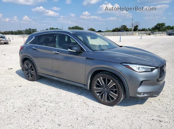 3PCAJ5BB4MF116600 2021 INFINITI QX50 Угольный Передняя правая четверть