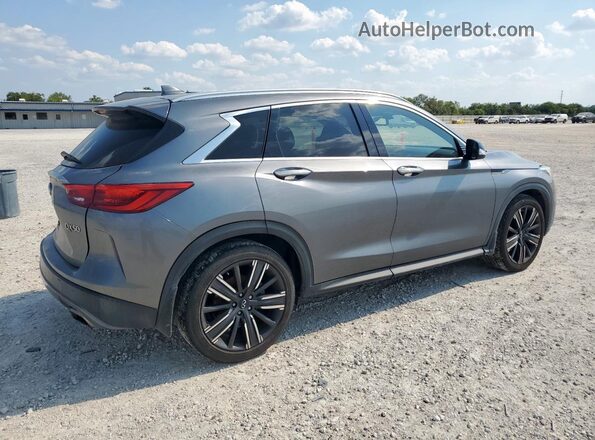 3PCAJ5BB4MF116600 2021 INFINITI QX50 Угольный Задняя правая четверть