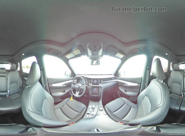 3PCAJ5BB4MF116600 2021 INFINITI QX50 Угольный Панорамный вид салона 360°