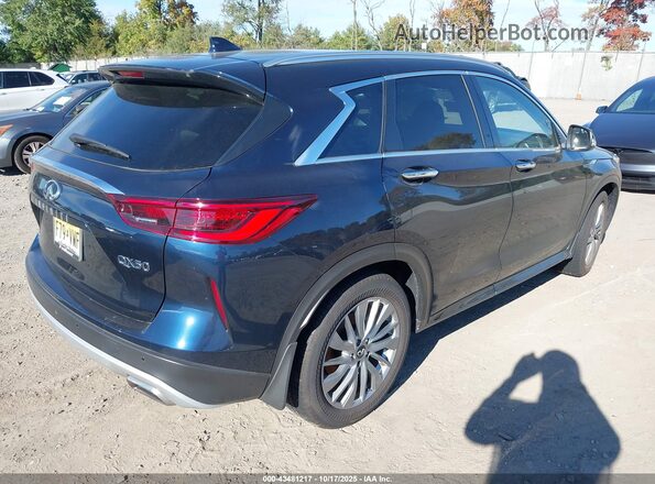 3PCAJ5BB4SF107330 2025 INFINITI QX50 Black Tył prawy