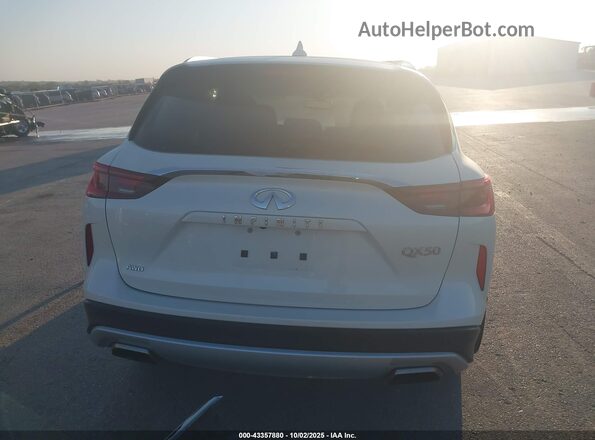 3PCAJ5BB6NF106393 2022 INFINITI QX50 Белый 