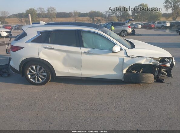 3PCAJ5BB6NF106393 2022 INFINITI QX50 Белый Вид щитка приборов