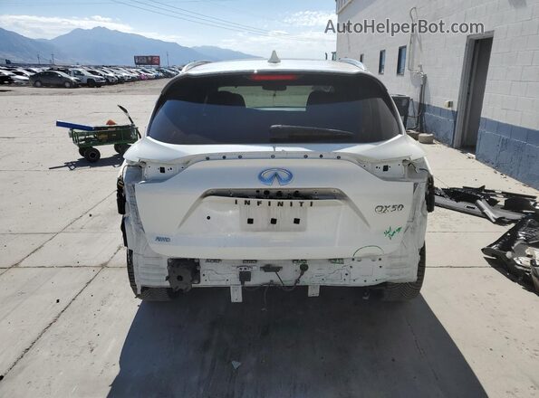 3PCAJ5BBXMF108615 2021 INFINITI QX50 White Հետևի տեսք