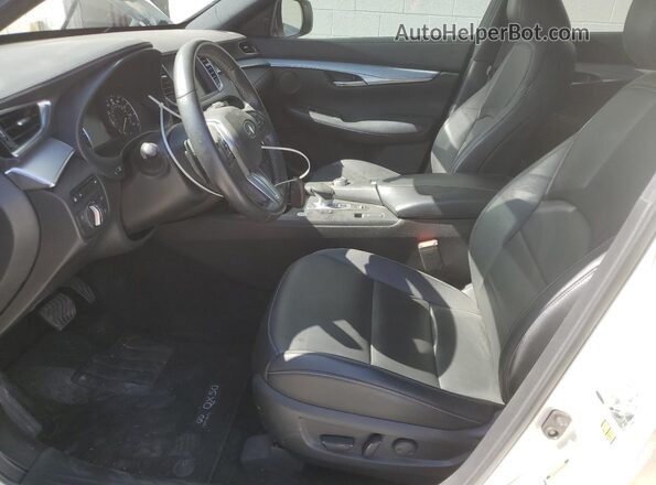 3PCAJ5BBXMF108615 2021 INFINITI QX50 White Սալոնի դիմացի տեսք