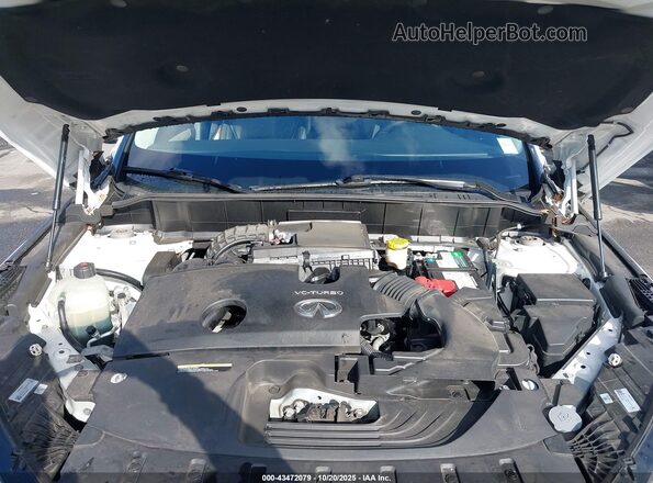 3PCAJ5BBXMF127293 2021 INFINITI QX50 White Вид ззаду