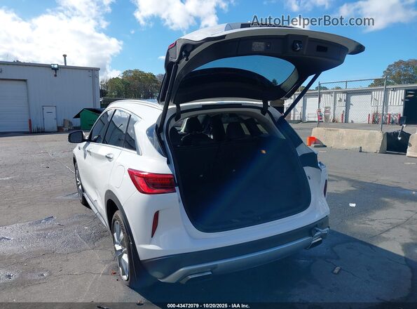 3PCAJ5BBXMF127293 2021 INFINITI QX50 White Задня ліва чверть
