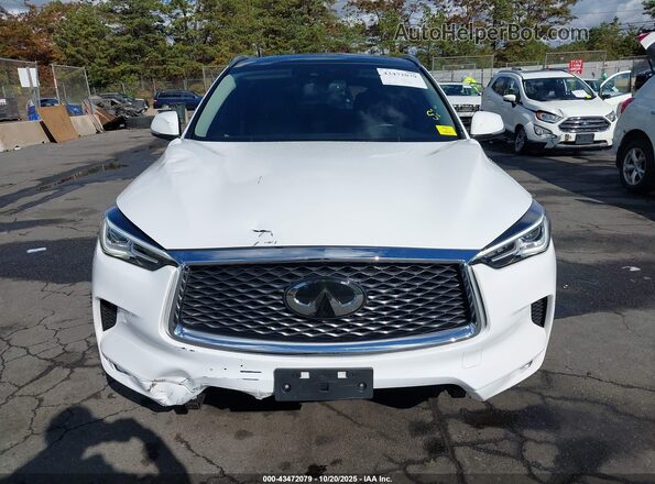 3PCAJ5BBXMF127293 2021 INFINITI QX50 White Вид задньої частини салону