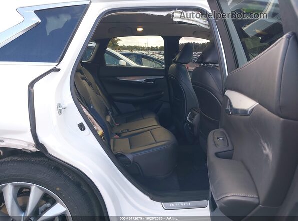3PCAJ5BBXMF127293 2021 INFINITI QX50 White Вид наклейки з VIN-кодом