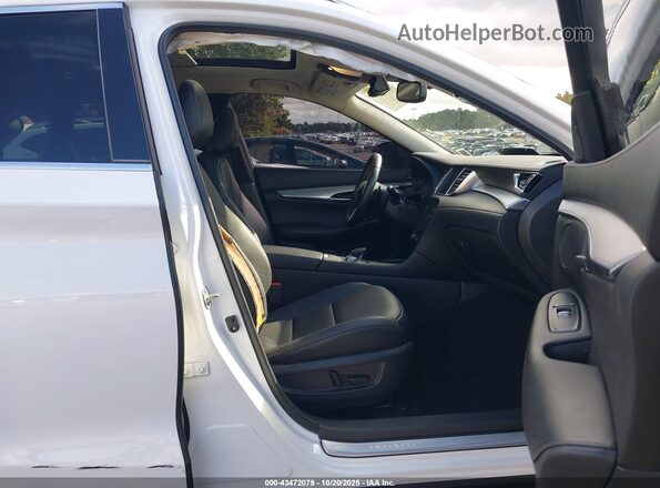 3PCAJ5BBXMF127293 2021 INFINITI QX50 White Вид салону спереду