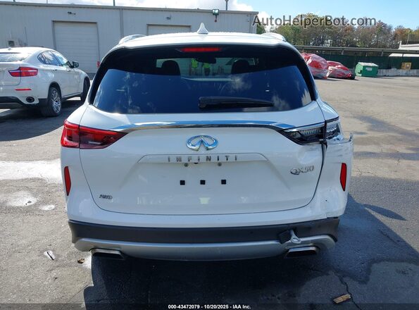 3PCAJ5BBXMF127293 2021 INFINITI QX50 White 