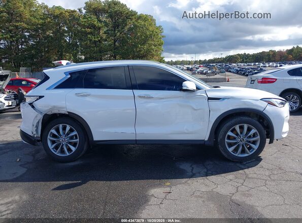 3PCAJ5BBXMF127293 2021 INFINITI QX50 White Панорамний вид салону 360°