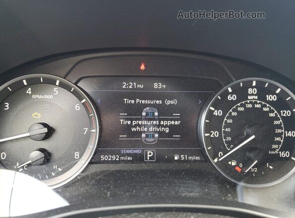 3PCAJ5BBXNF108180 2022 INFINITI QX50 White Вид щитка приладів