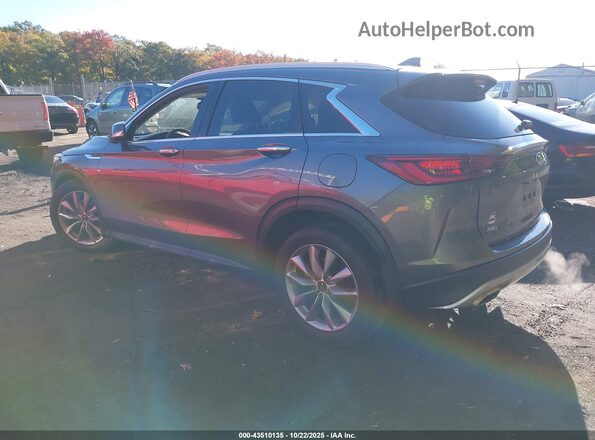 3PCAJ5BBXNF110348 2022 INFINITI QX50 Gray Հետևի ձախ