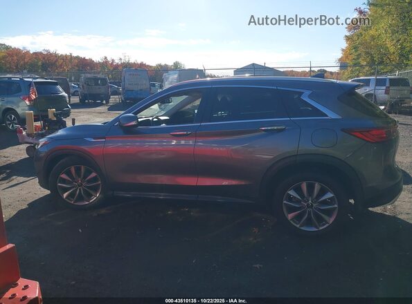 3PCAJ5BBXNF110348 2022 INFINITI QX50 Gray Սալոնի 360 աստիճան տեսք