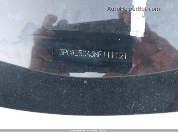 3PCAJ5CA3MF111121 2021 INFINITI QX50 White Engine compartment view
