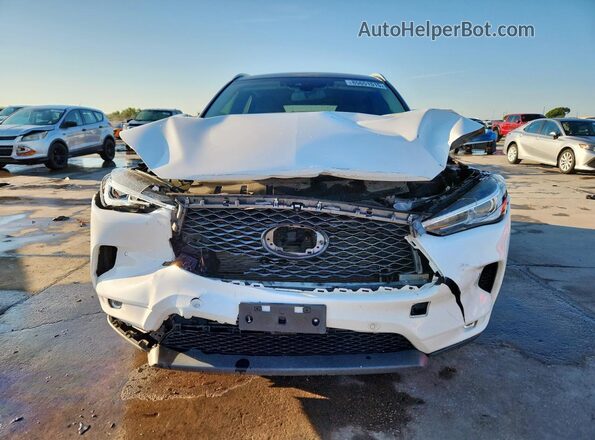 3PCAJ5CA8MF102477 2021 INFINITI QX50 White Դիմացի տեսք