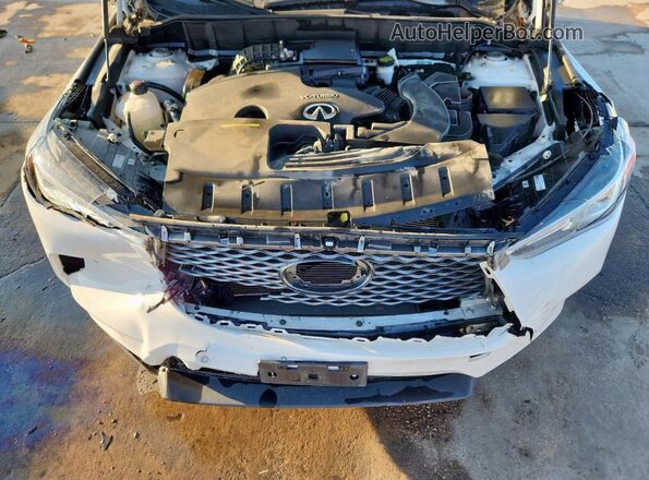 3PCAJ5CA8MF102477 2021 INFINITI QX50 White Շարժիչի բաժամունքի տեսք