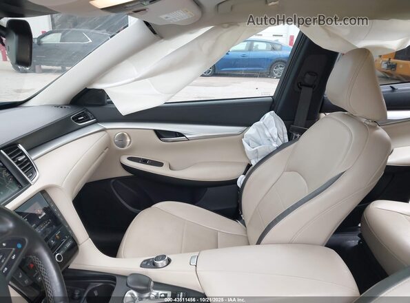 3PCAJ5CB2MF110339 2021 INFINITI QX50 Черный Вид салона спереди