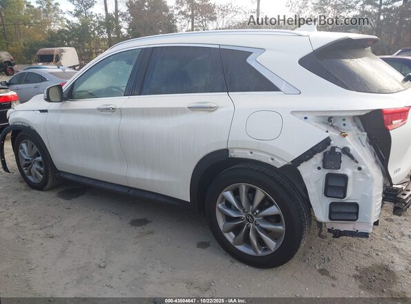 3PCAJ5CB8MF120387 2021 INFINITI QX50 White Панорамний вид салону 360°