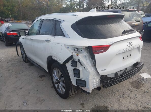 3PCAJ5CB8MF120387 2021 INFINITI QX50 White Задня ліва чверть