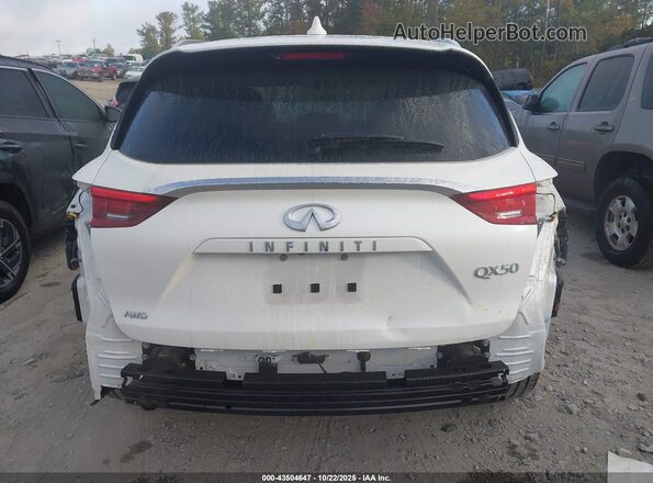 3PCAJ5CB8MF120387 2021 INFINITI QX50 White 