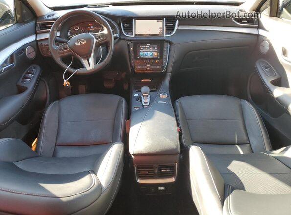 3PCAJ5CB9MF117496 2021 INFINITI QX50 Черный Вид панели приборов