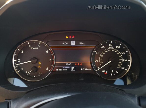 3PCAJ5CB9MF117496 2021 INFINITI QX50 Черный Вид щитка приборов